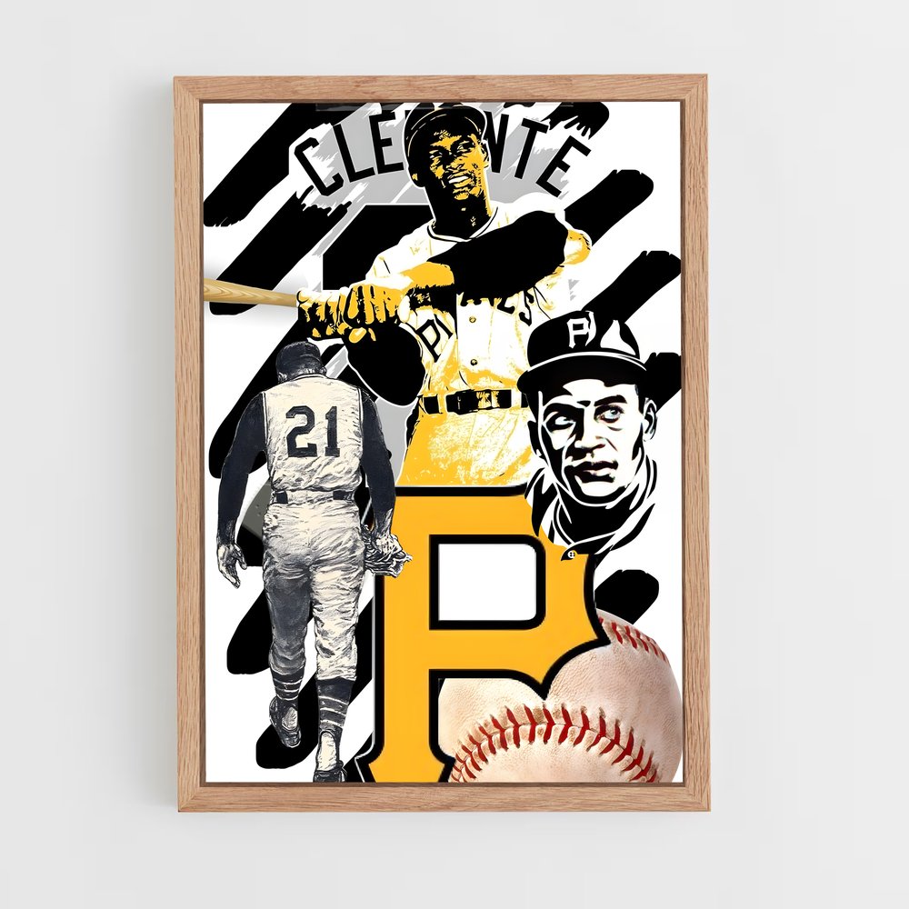 Poster Pittsburgh Legends – affiche Baseball (vue 4)